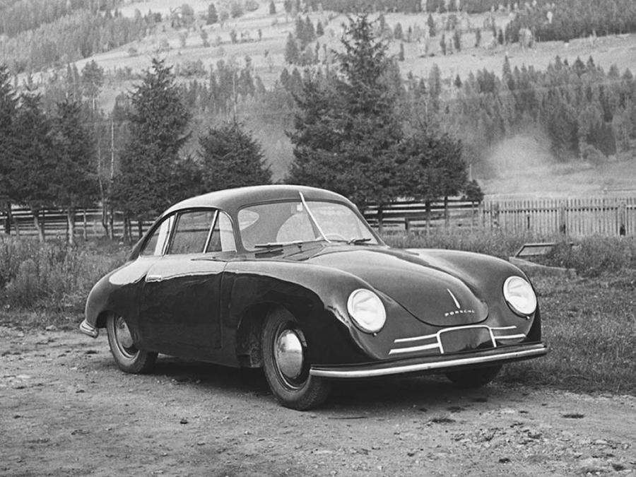 первый автомобиль porsche 1949 года